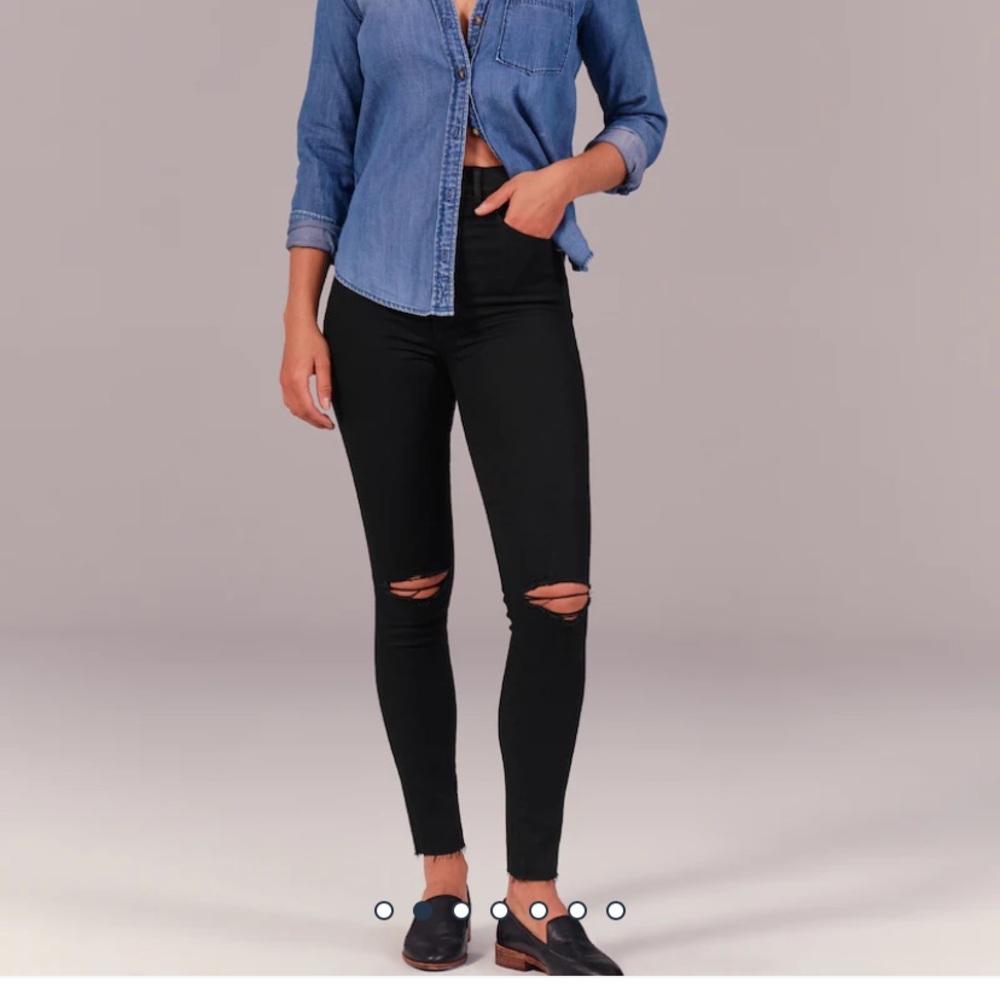 Abercrombie Ultra High Rise Super Skinny Jeans
